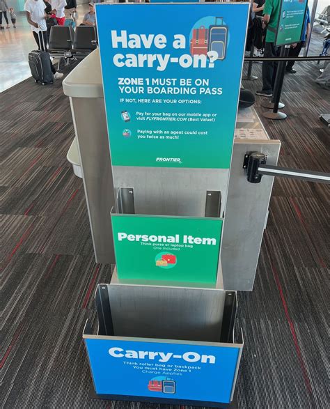does frontier charge for bags